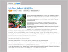 Tablet Screenshot of nibylandia.przedszkolewpolsce.pl